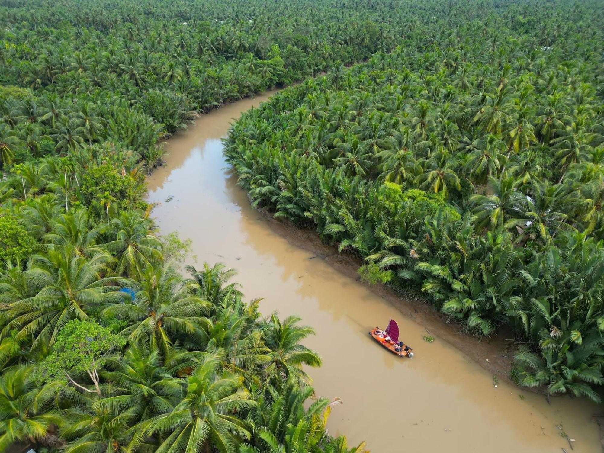 Innerzen Riverside Homestay Ben Tre - Japanese Style Екстериор снимка